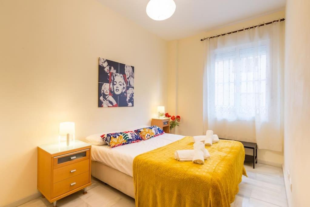 Bright, Quiet And Nice Ground Floor In The Center Málaga Eksteriør bilde