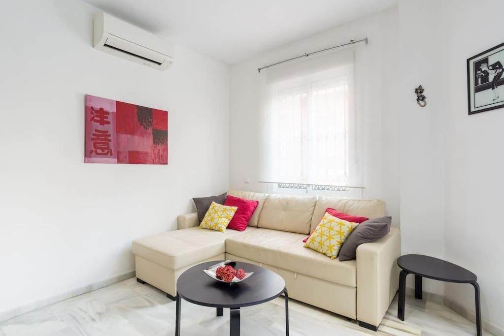 Bright, Quiet And Nice Ground Floor In The Center Málaga Eksteriør bilde